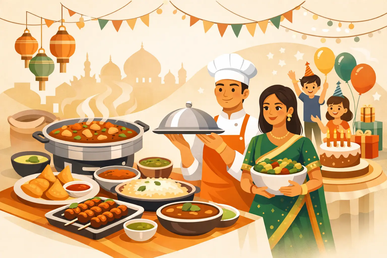 Indian Catering for Birthday Parties in Naas