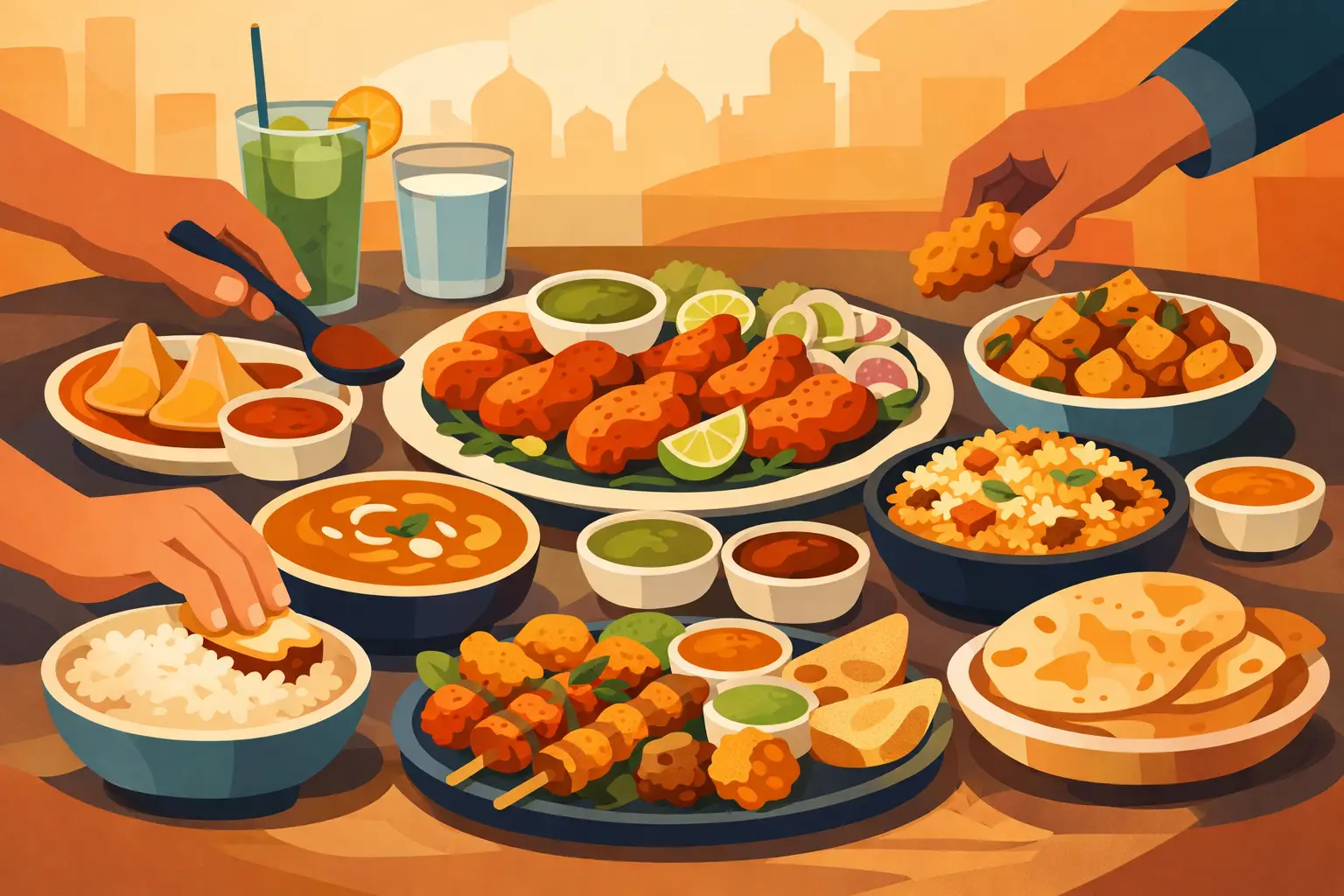 Indian Food Collection in Naas, Made for Sharing