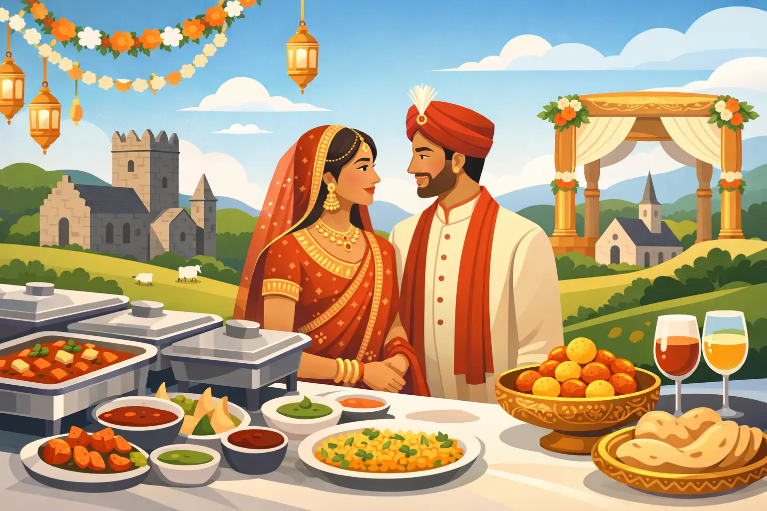 Indian Wedding Catering for a Joyful Kildare Feast