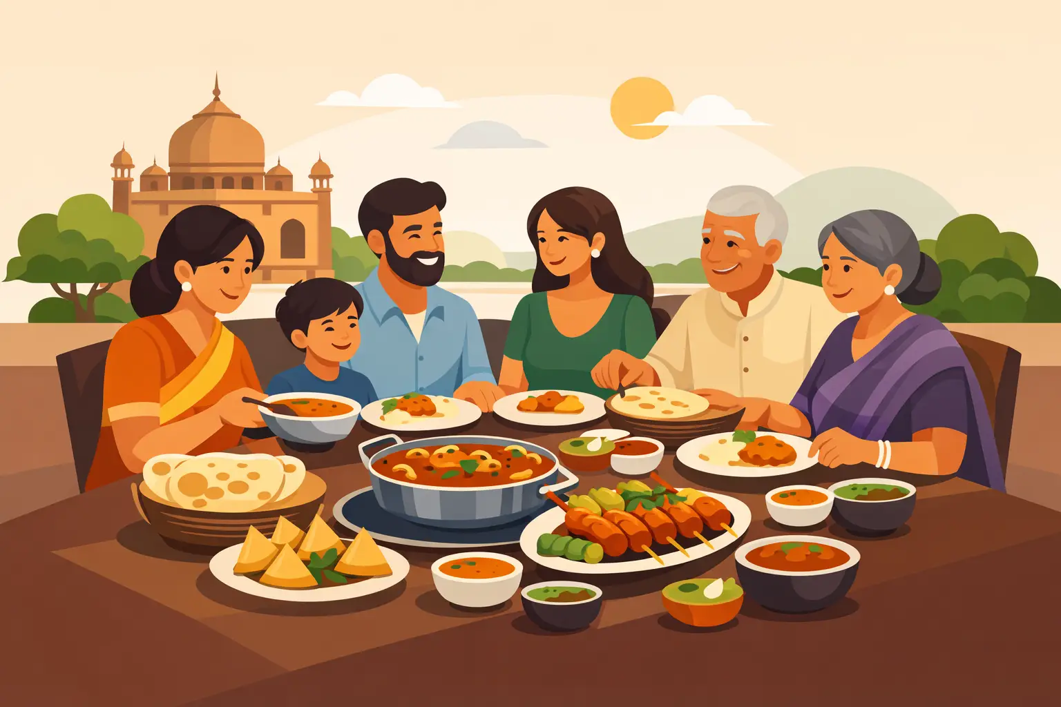 Sunday Indian Lunch Naas for Family and Friends